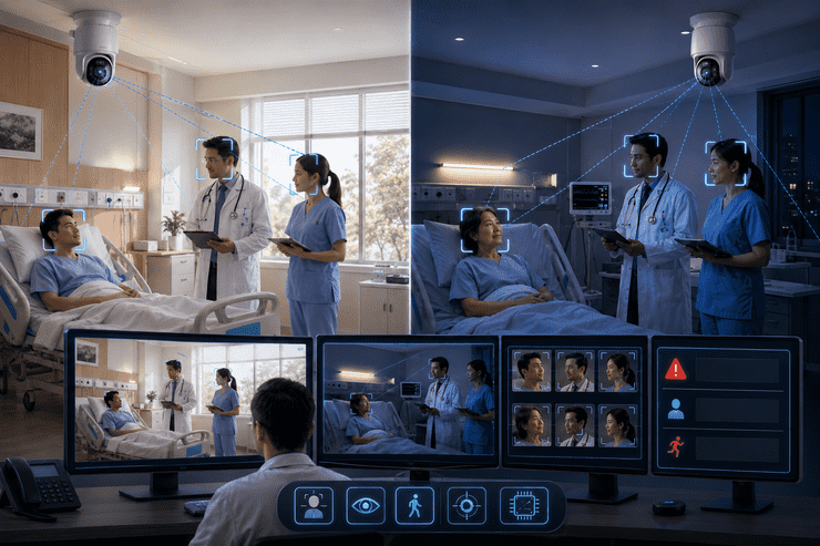 AI Face & Eye Tracking: Smarter Ward Rounds, Day and Night