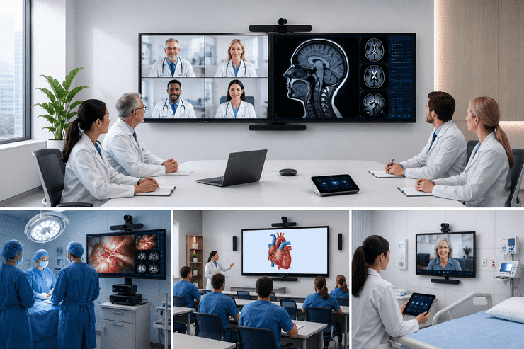 Healthcare AV Solutions 101: A Complete Guide for Hospitals and Clinics