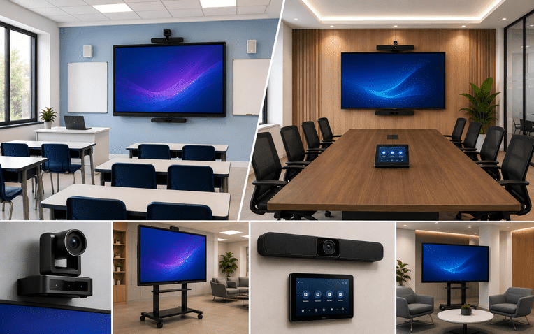 AV Technology: Smart Displays for Classrooms, Boardrooms & Beyond
